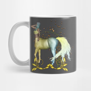 Awesome centaur female in soft colors Mug